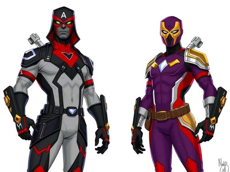 All Five Playable Characters in Assam Avengers Falcons Assam Avengers Falcons Characters